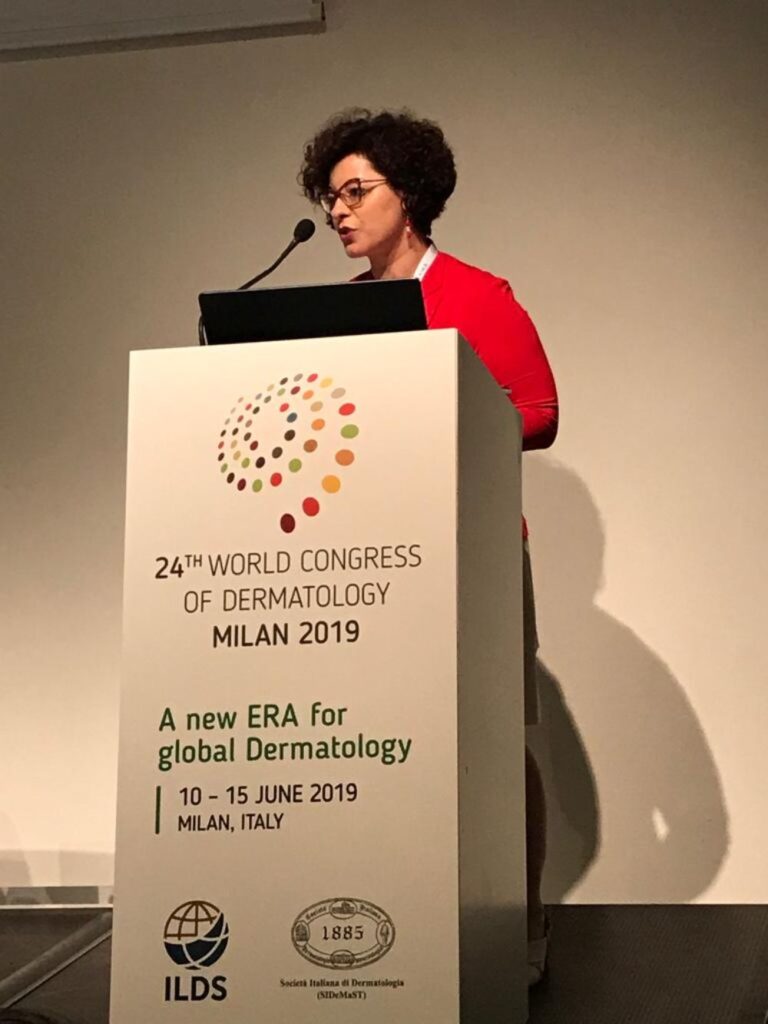 Congresso mondiale dermatologia 2019 - Federica Osti